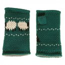 GL1308- LADIES KNIITED SHEEP CUFF GLOVES