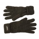 Wholesale mens knitted thinsulate gloves in dark grey