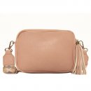 LB96- PK OF 6 LADIES CAMERA CROSS BODY BAG WITH DETAIL STRAP