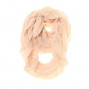 Wholesale pink lace knit lightweight scarf