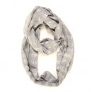 Wholesale ladies grey brooke lurex lightweight scarf