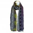 LS73 - TARA WHEEL PRINT SCARF **