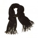 Wholesale black ladies net weave lightweight scarf
