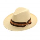 Wholesale straw fedora with second special band