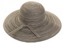 S29 - WOMEN'S WIDE BRIM MULTI-COLOURED STRAW