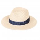 S495-MENS STRAW FEDORA