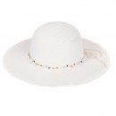 S515-LADIES WIDE BRIM STRAW