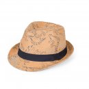 SC76- BOYS STRAW TRILBY WITH DINO PRINT BAND