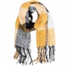 SCARF110-PK OF 6- LADIES OVERSIZE SCARF WITH LARGE CHECK