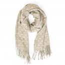 SCARF120 - LADIES SUPER SOFT OVERSIZED CHECK SCARF
