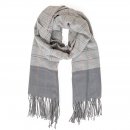 SCARF121 - LADIES SUPER SOFT OVERSIZED FINE CHECK SCARF