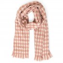 SCARF123 - LADIES SUPER SOFT DOG TOOTH SCARF