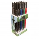 Wholesale windproof golf umbrella in display box with assorted colours