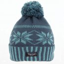 ZA19- MENS THERMAL PATTERNED KNITTED BOBBLE HAT
