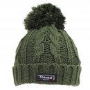 ZC2- BOYS THERMAL CABLE KNITTED BOBBLE HAT