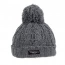 ZC3- BOYS THERMAL CABLE KNITTED BOBBLE HAT