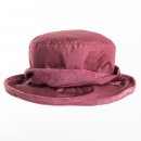 Bulk ladies bush hat in maroon with cord under brim