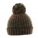 Wholesale bobble hat with 2-tone colour scheme