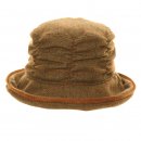 A1341- WOMENS TWEED WIDE BRIM HAT