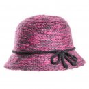 Wholesale ladies wool blend cloche featuring a detailed band