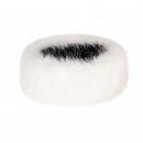 A1646- PK6 LADIES CREAM FAUX FUR HEADBAND