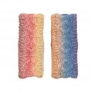 A1697- LADIES MULTI COLOURED HEADBAND WITH FLEECE LINING