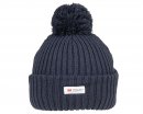 WHOLESALE MENS BOBBLE HAT IN BLACK