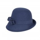 A1716 NY- PK OF 6 LADIES FELT SHORT BRIM HAT
