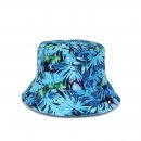 A1837- LADIES LEAF PRINT BUSH HAT