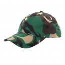 Baseball cap with camouflage design available to bulk buy