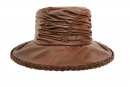 Wholesale wax hat with short back brim developed from cotton and polyester