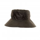 Wide brim wholesale showerproof bucket hat black