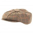 Wholesale 8-Panel cap in tweed