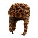 Wholesale assorted faux fur animal print trapper