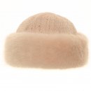 Wholesale ladies quality pink faux fur hat