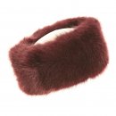 Wholesale ladies quality purple faux fur headband