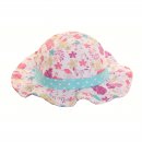 Wholesale pink assorted floral sun hats