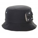 Wholesale baby boys cotton bucket hat in black