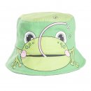 Wholesale babies novelty frog bush hat developed from cotton