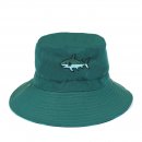 C761- BOYS SHARK/TIE DYE REVERSIBLE BUCKET HAT