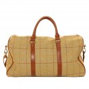 DB1- PK OF 3- TEFLON COATING TWEED DUFFLE BAG