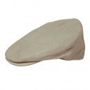 Wholesale beige moleskin cap in size medium