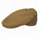 Wholesale camel moleskin flat cap in size small