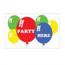 Wholesale party here flag in 5' x 3'