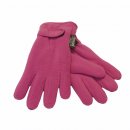 Wholesale girls fleece thinsulate gloves in maroon