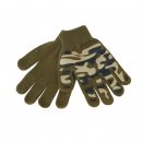 Wholesale childs green camo magic gripper gloves