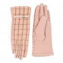 Wholesale ladies camel pattern gloves