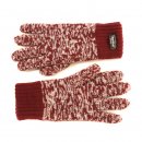 Wholesale red mens thinsulate marl glove