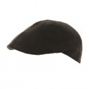 Wholesale adults unisex soft feel cap with preformed peak in black