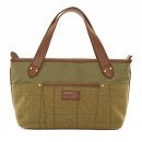 Wholesale pk of 2 tweed small shopper bag